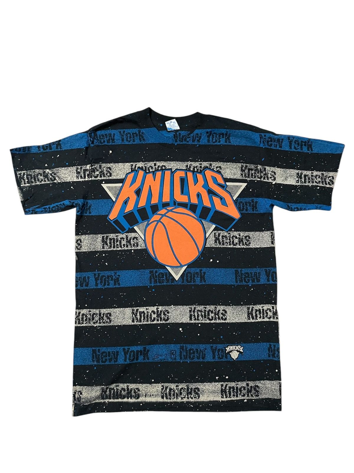Vintage Knicks Aop T Salem Sportswear T Shirt Hoodie, Sweatshirt | FlexRushtees.com