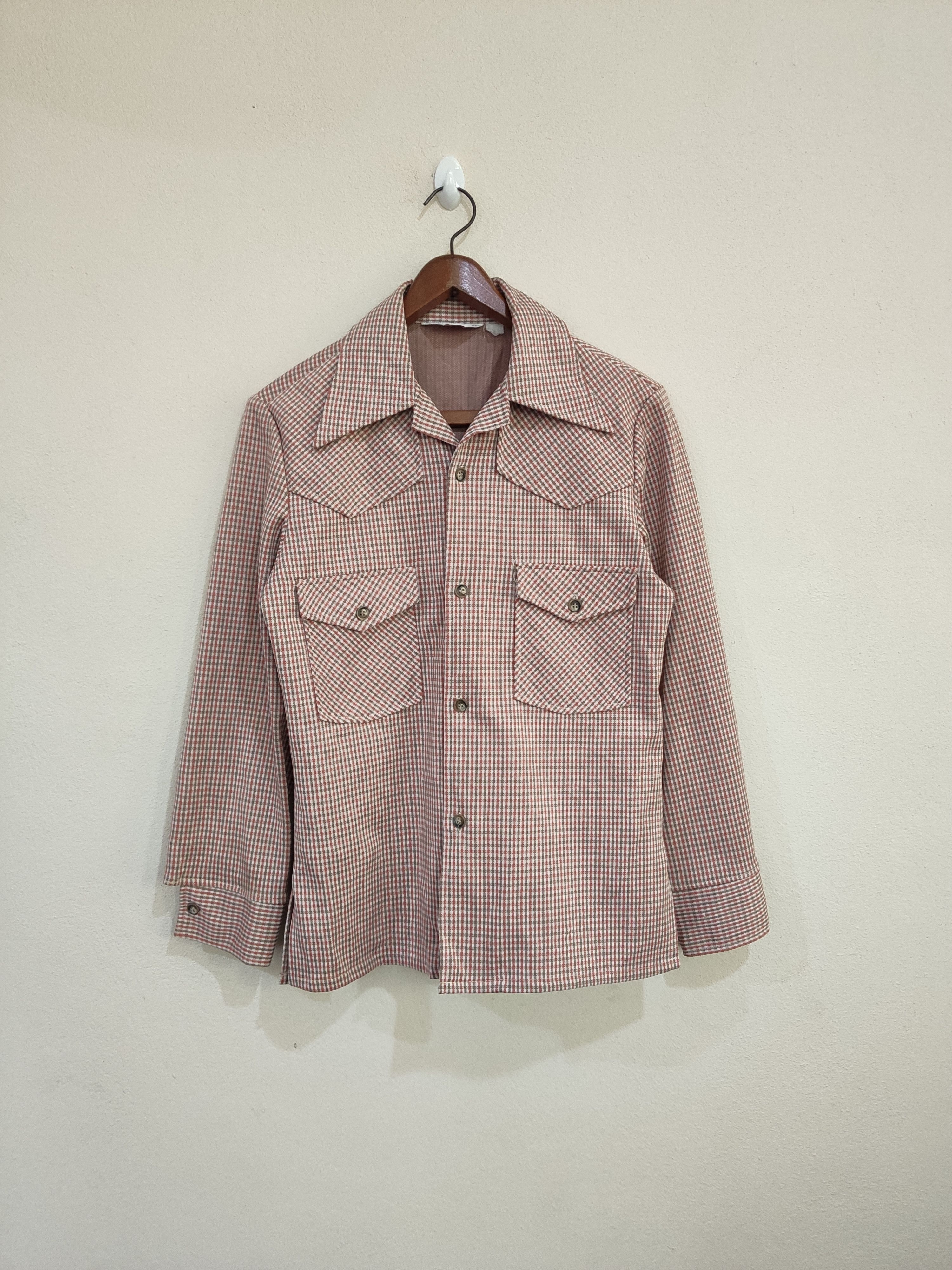 Vintage 70s Wrangler Shirts Made In Usa