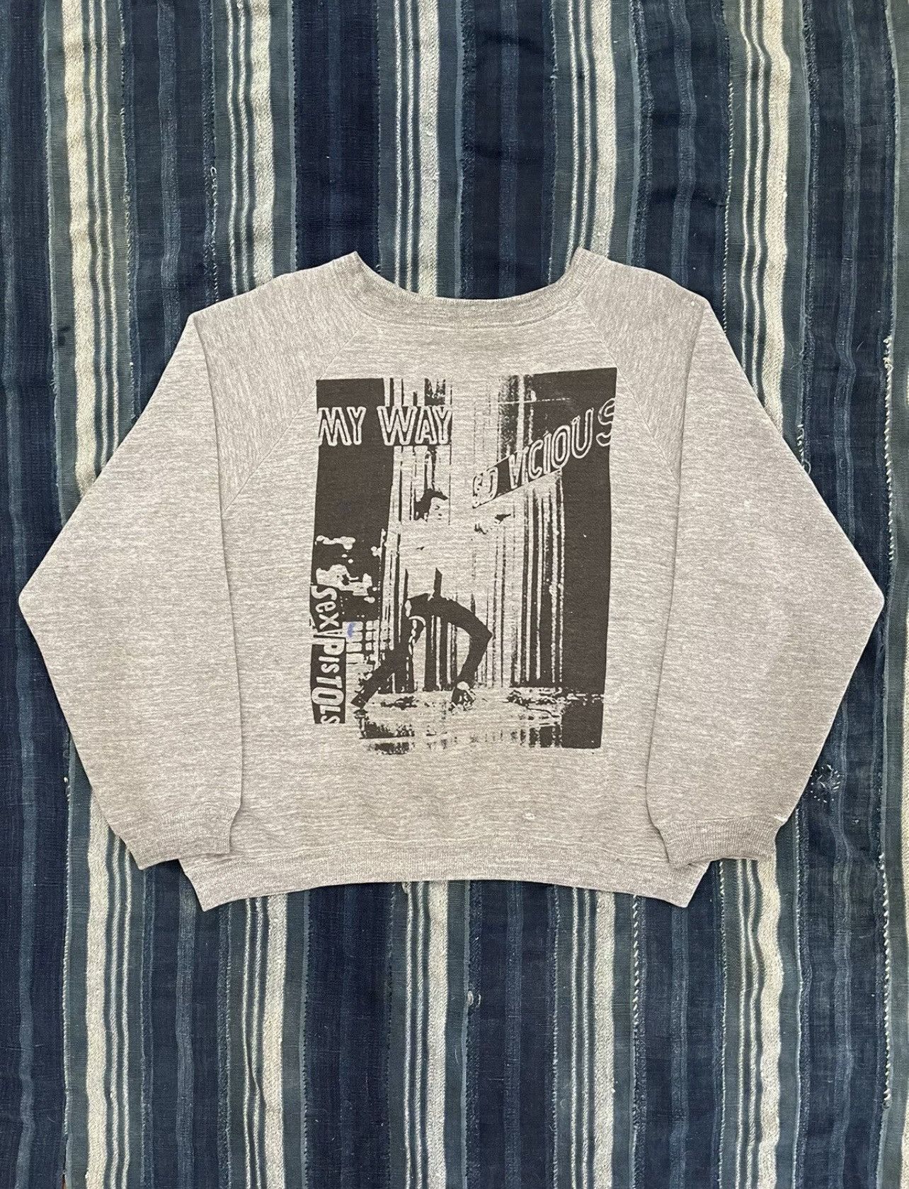 Vintage 70s Sex Pistols Sid Vicious My Way Sweatshirt Punk T-Shirts, Hoodie | FlexRushtees.com