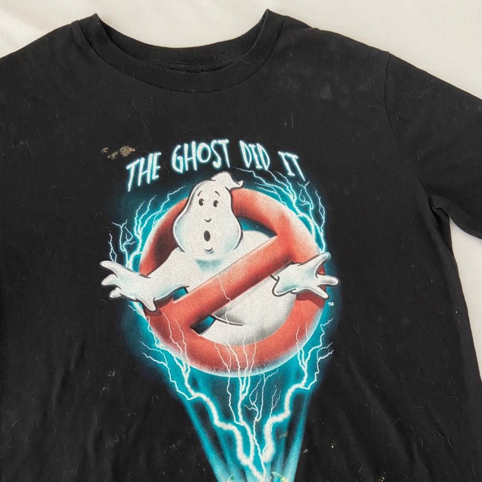 Other Ghostbusters Ghost Did It Graphics Black Tee Shirt