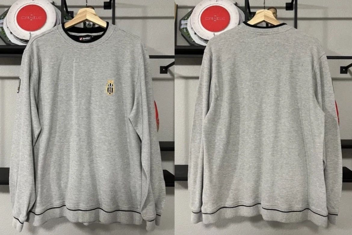 Lotto Sport Vintage 2000 S Juventus Fc Lotto Football Crewneck Sweater