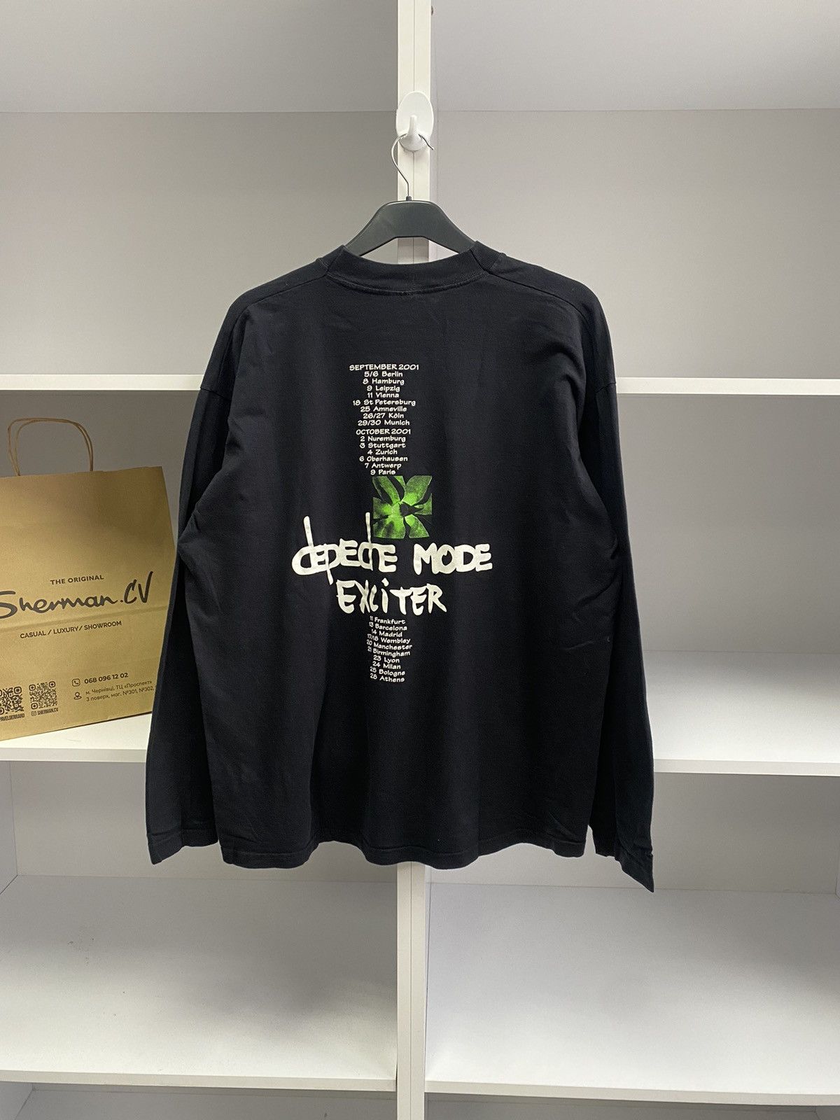 Vintage Depeche Mode Long Sleeve T Shirt Hoodie, Sweatshirt | AU16VibeMintTees.com