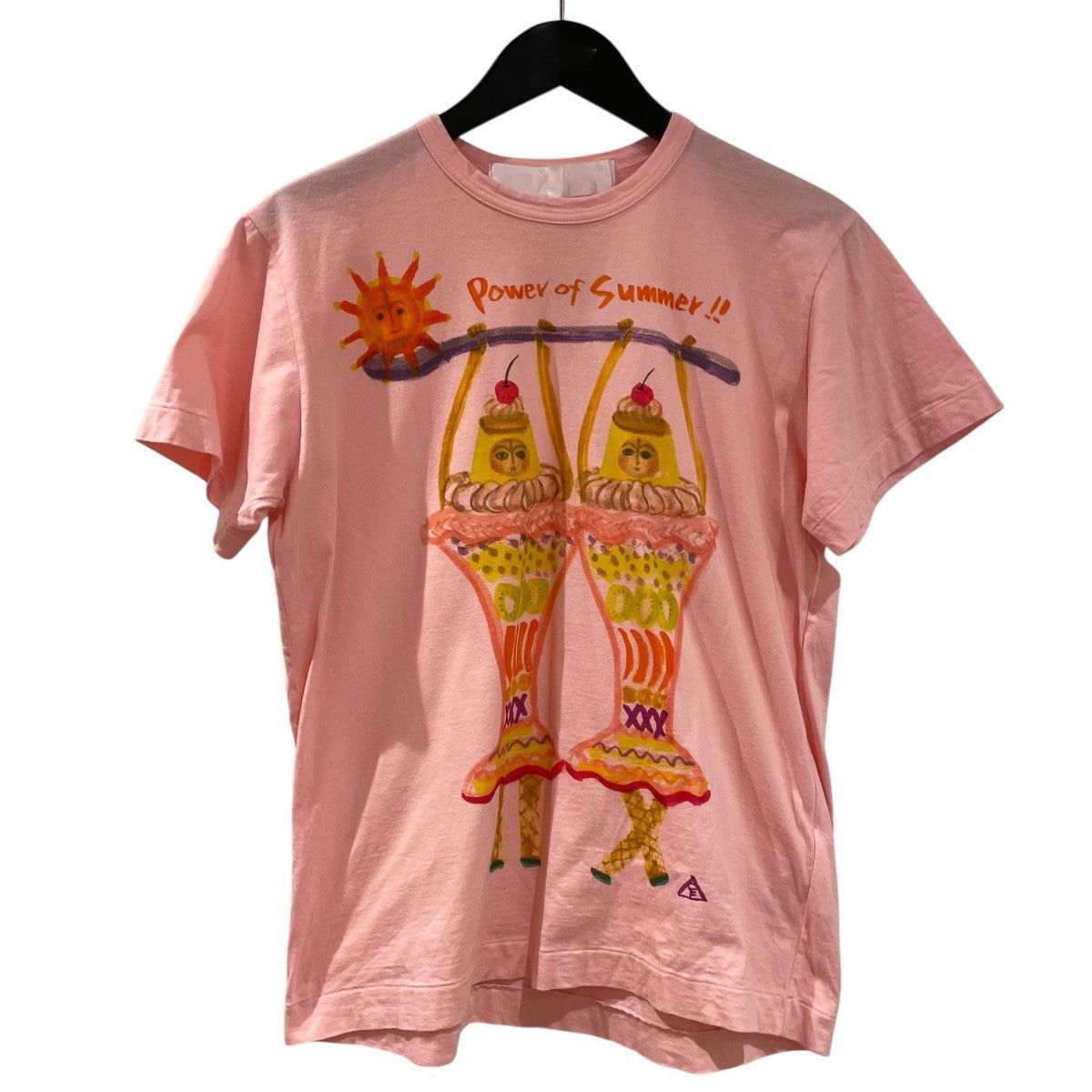 Comme Des Garcons Power Of Summer Painted Tee