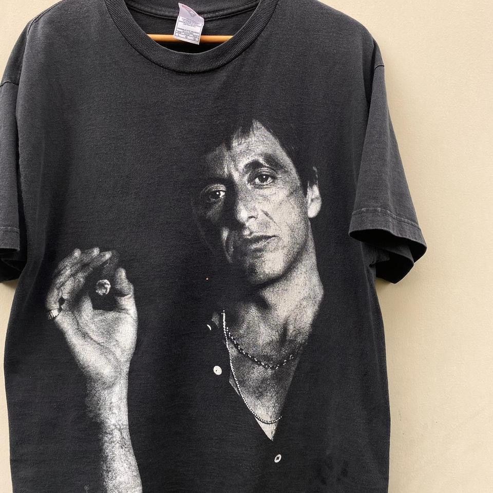 Vintage Y2k Scarface Movie Tee Hoodie, Sweatshirt | FlexRushtees.com
