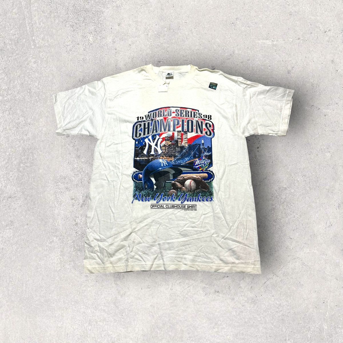 Starter X Vintage Vintage New York Yankees 1998 World Series Champions Tee