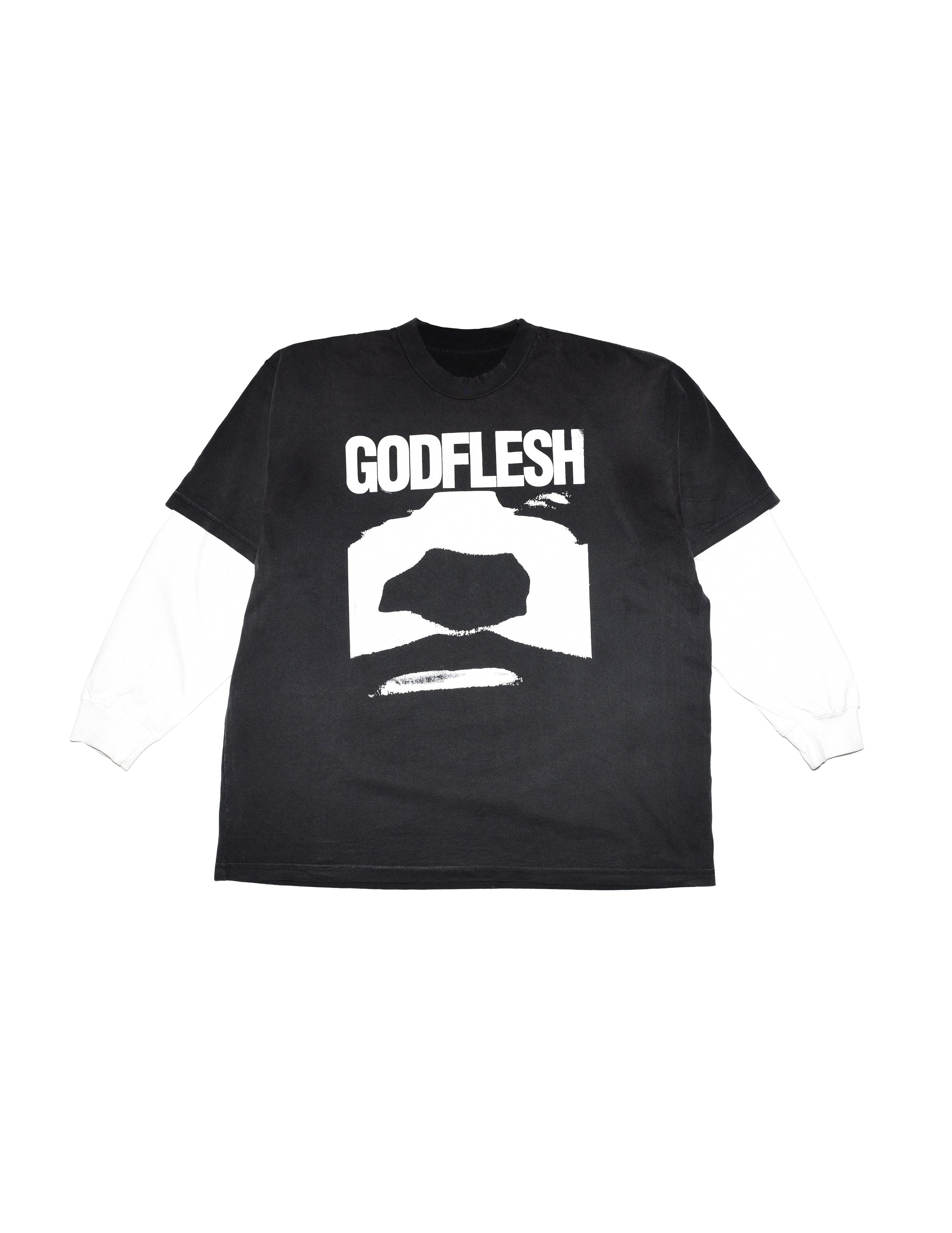 Vintage Godflesh Sample Thermal Tee By Digital Trenches Hoodie, Sweatshirt | FlexRushtees.com
