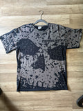 Vintage Dennis Kirk Black Skeleton Tee Hoodie, Sweatshirt | FlexRushtees.com