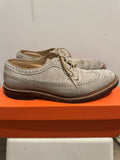 Todd Snyder Milkshake Suede Longwing Shoes Size 10
