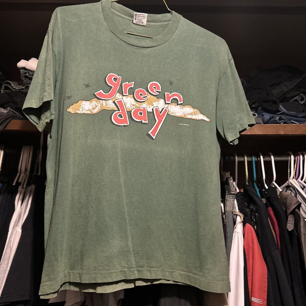 Vintage 1995 Green Day Dookie Tee Hoodie, Sweatshirt | FlexRushtees.com