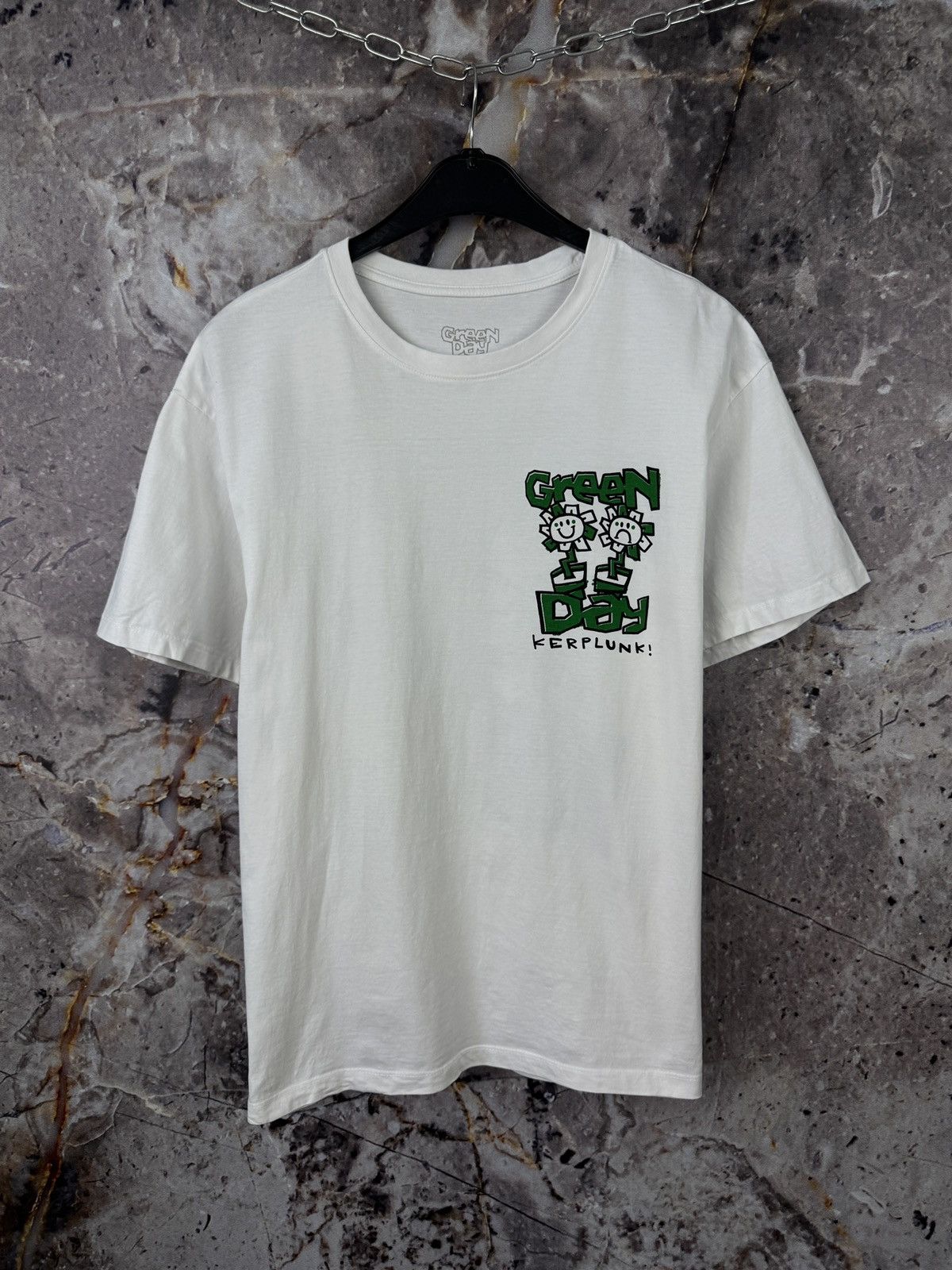 Band Tees Men S Green Day Kerplunk T Shirt Band Size Medium Hoodie, Sweatshirt | FlexRushtees.com