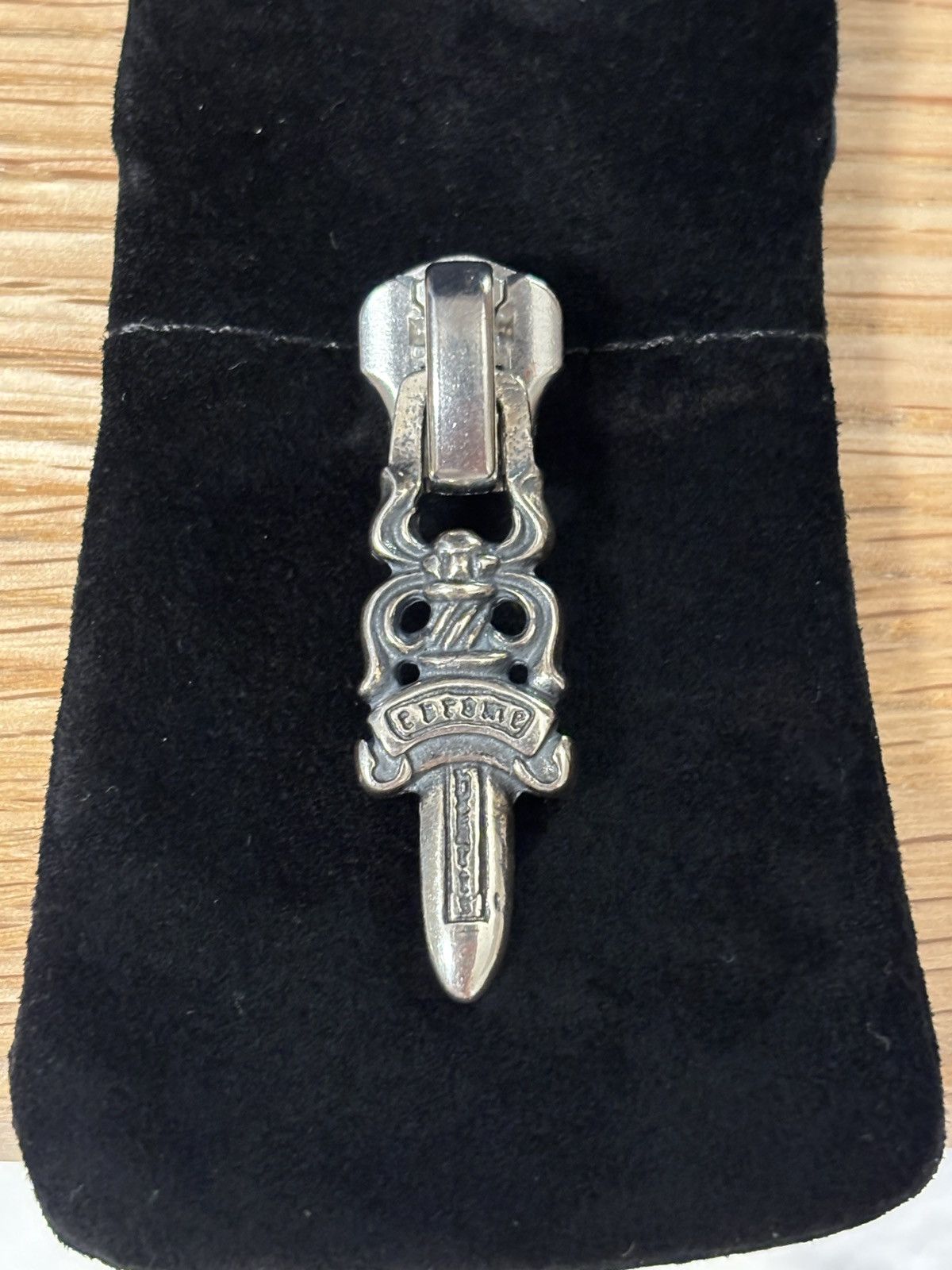 Hearts Chrome Hearts Zipper Dagger With Slider T-Shirts, Hoodie, Sweatshirt | FlexRushtees.com
