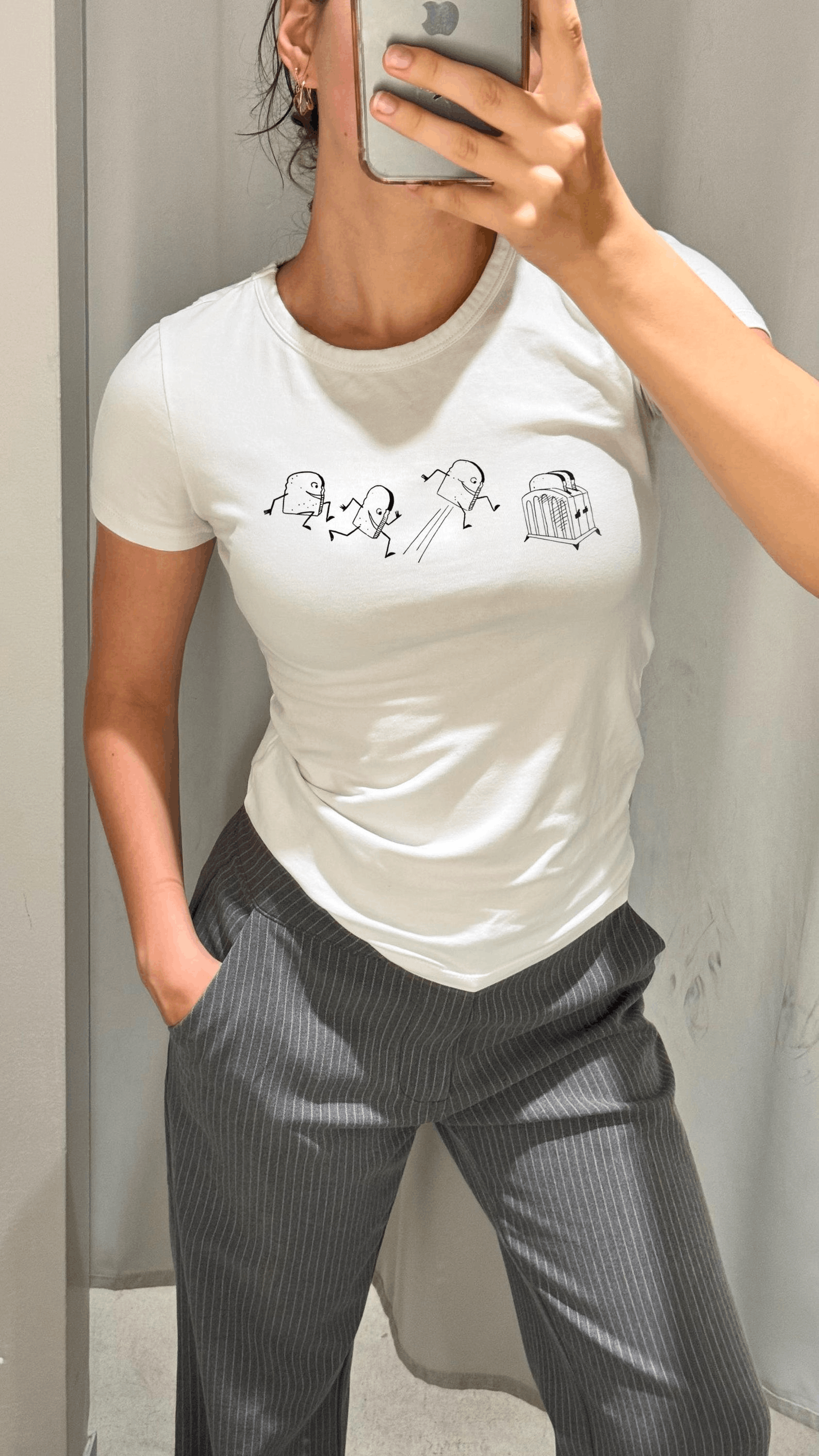 Other Cute Toast Graphic Tee Retro Indie Style Hoodie, Sweatshirt | FlexRushtees.com