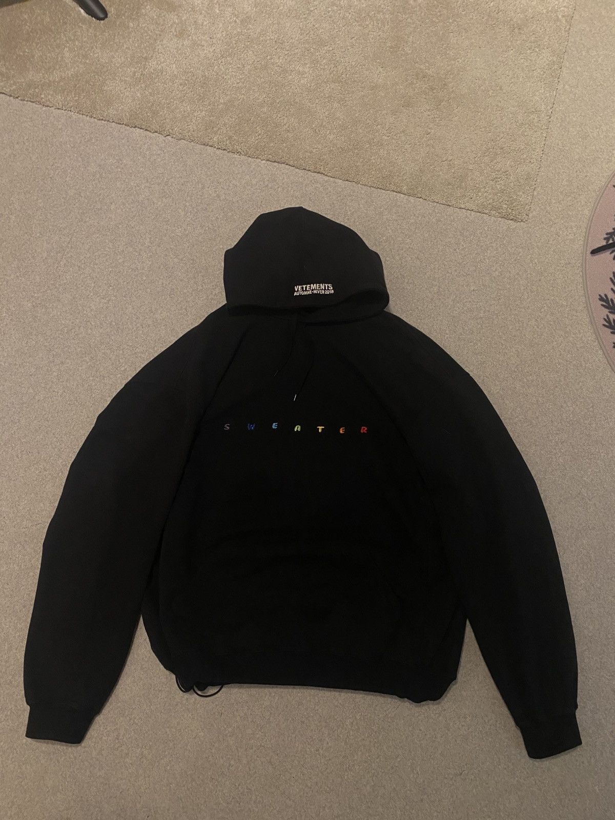 Vetements Fw18 Sweater Hoodie T-Shirts, Sweatshirt | FlexRushtees.com