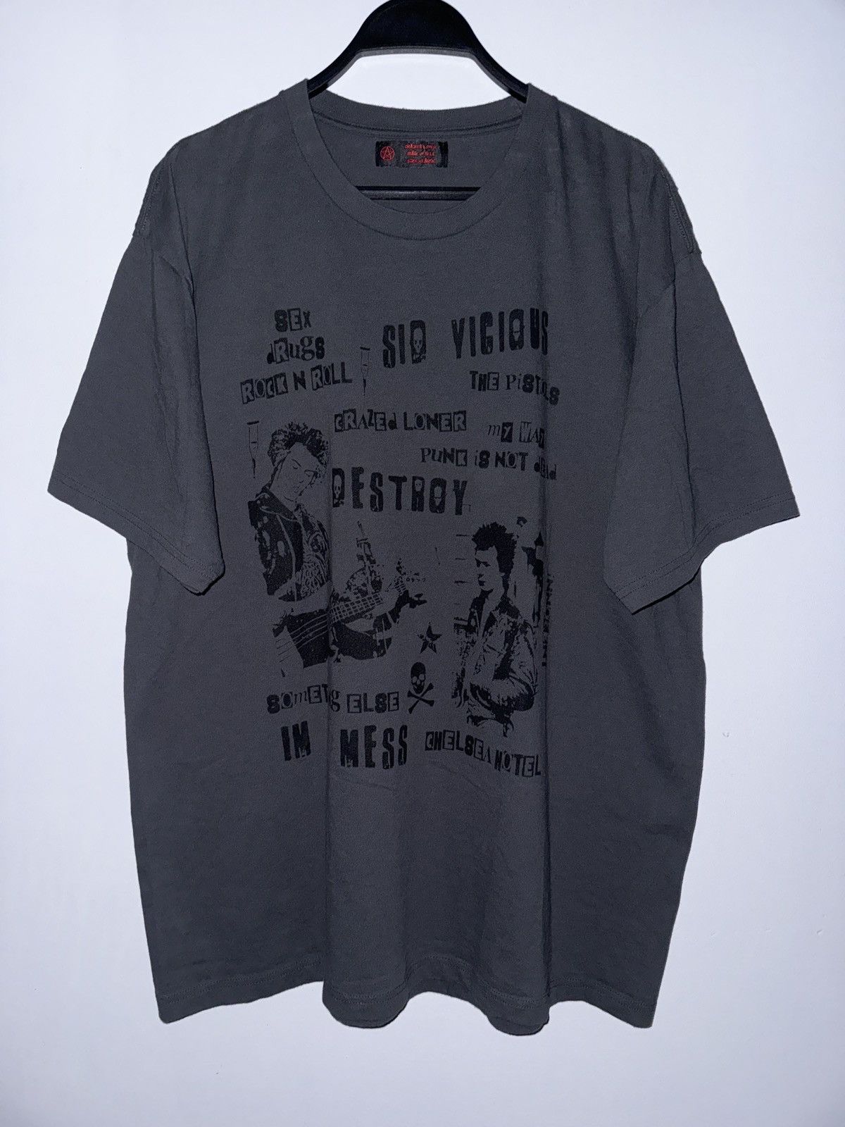 Designer Sex Pistols Band Tee Xl Rare Find Merch Uni Crazed Loner 1 1 Hoodie, Sweatshirt | FlexRushtees.com