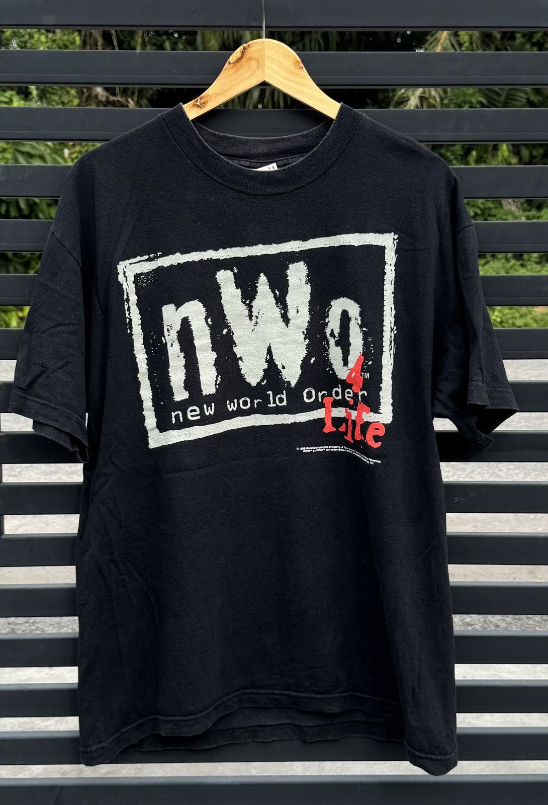 Wwf Vintage 98 New World Order 4 Life Shirt Hoodie, Sweatshirt | FlexRushtees.com