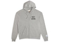 Gallery Dept French Zip Hoodie Heather Grey Lightly Worn T-Shirts, Sweatshirt | FlexRushtees.com