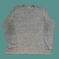 Navy Old Navy Shirt Men L Blue Long Sleeve Pocket Heathered Fade Lightweight Graphic Tee Usa 50s