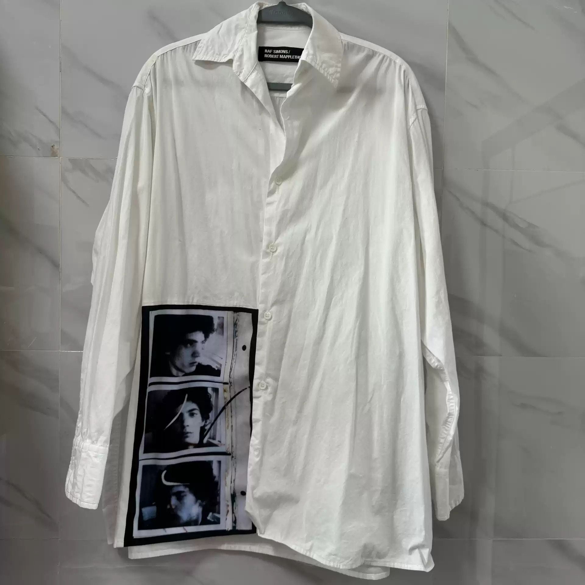 Simons Raf Simons 17ss Robert Robert Artist Shirt