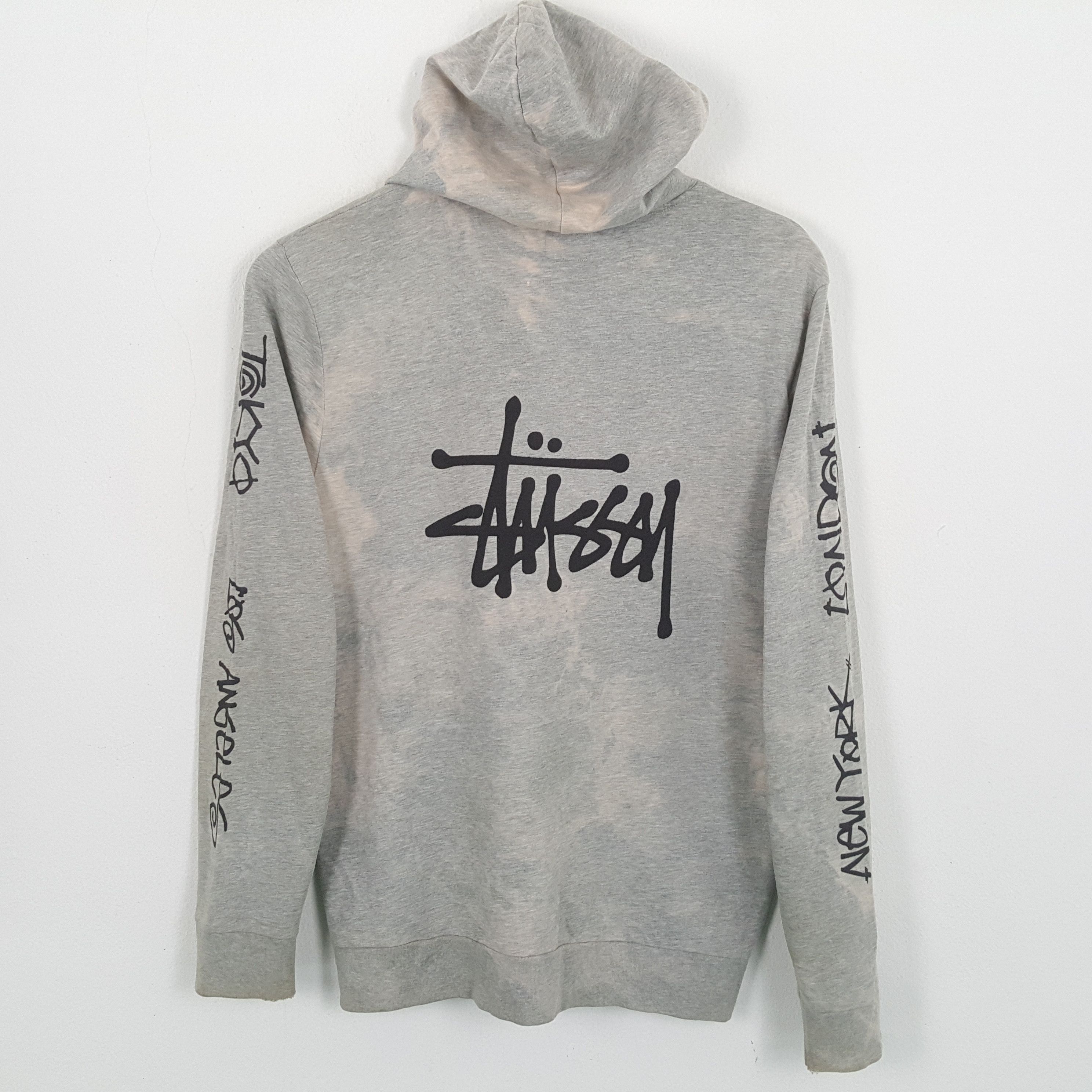 Stussy Streetwear Style Custom Art Zipper Hoodies T-Shirts, Sweatshirt | FlexRushtees.com