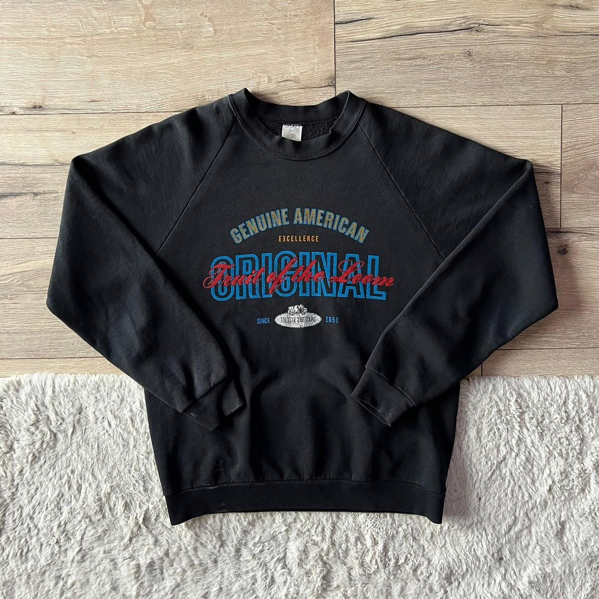 Vintage Fruit Of The Loom Sweatshirt Sweater Vintage 90s