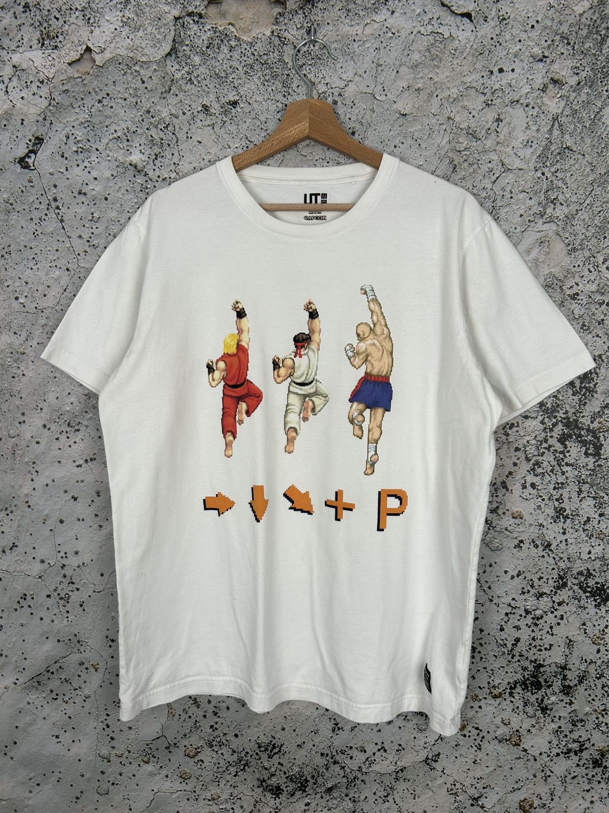 Uniqlo Capcom Street Fighter Japanese Games Graphic Tee