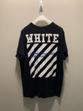 Off White Blue Collar Off White Tee Hoodie, Sweatshirt | FlexRushtees.com