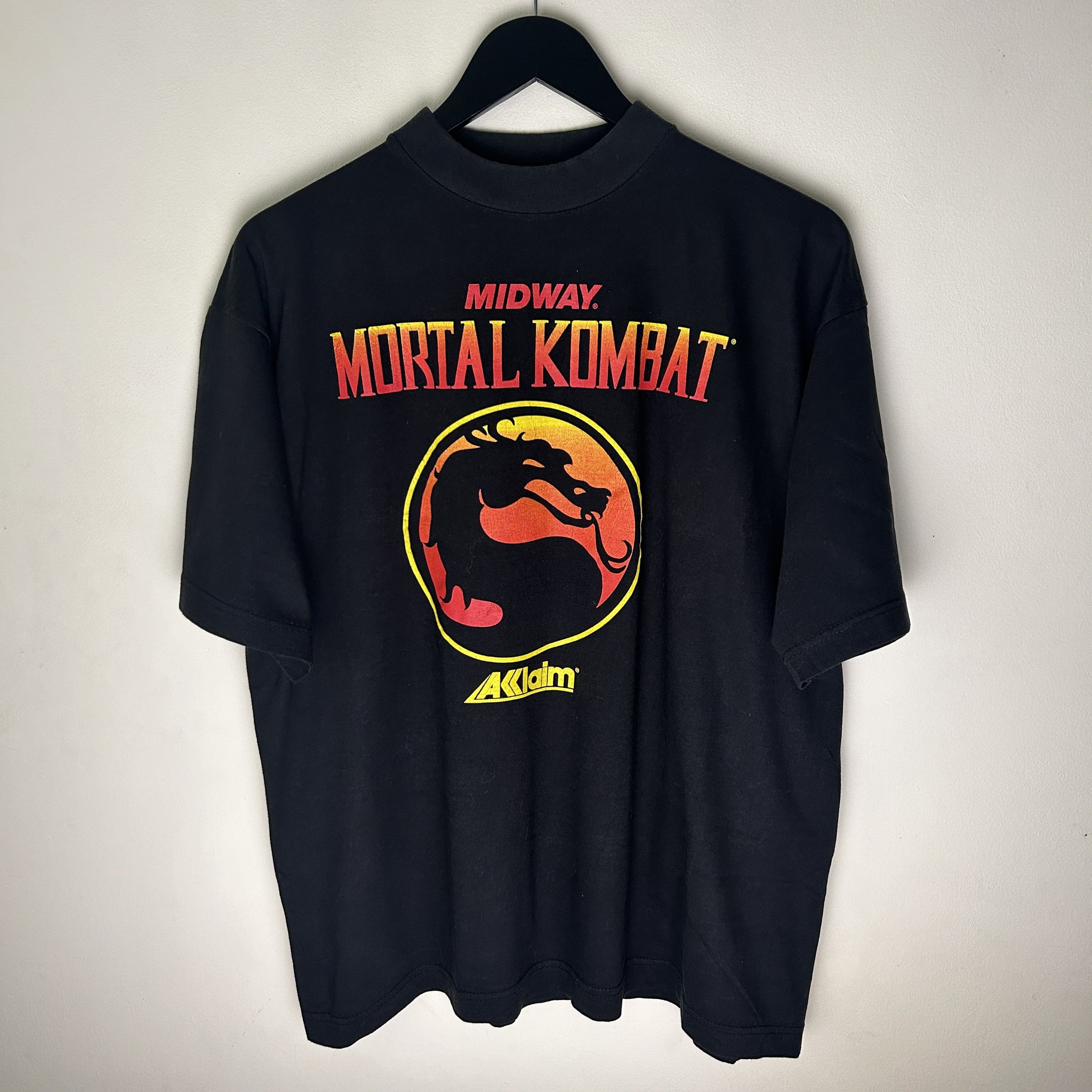Vintage Mortal Kombat 1992 Game T Shirt