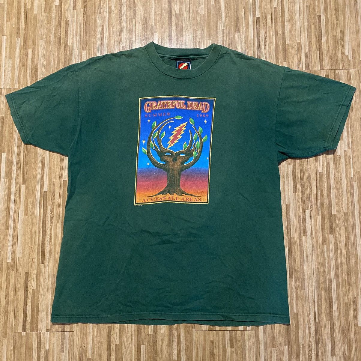 Dead Grateful Dead Access All Areas Summer 1989 T-Shirts, Hoodie, Sweatshirt | FlexRushtees.com