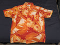 Other Vintage Rare Floral Orange Hawaiian Shirt 70s