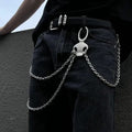 Jewelry Silver Chain Wallet Belt Punk Metal Chain Accessory