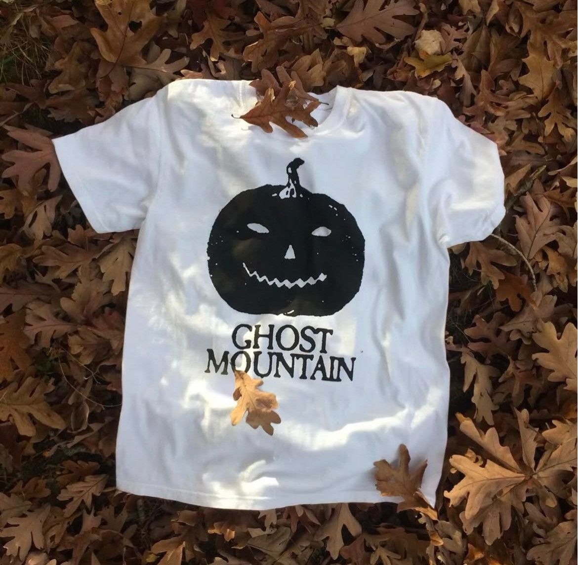 Mound Haunted Mound Ghost Mountain Not Worth This Pain Pumpkin Tee