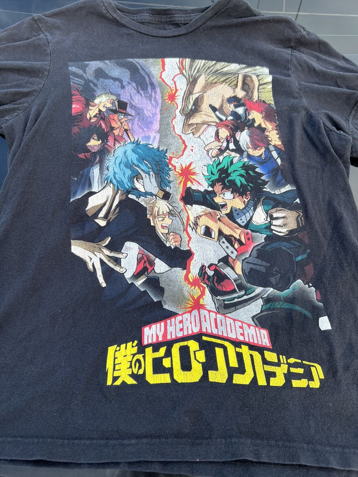Anime My Hero Acadamia Heroes Vs Villians Tee