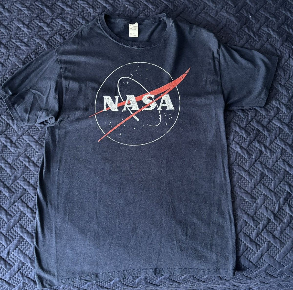 Nasa Navy Blue Short Sleeve T Shirt