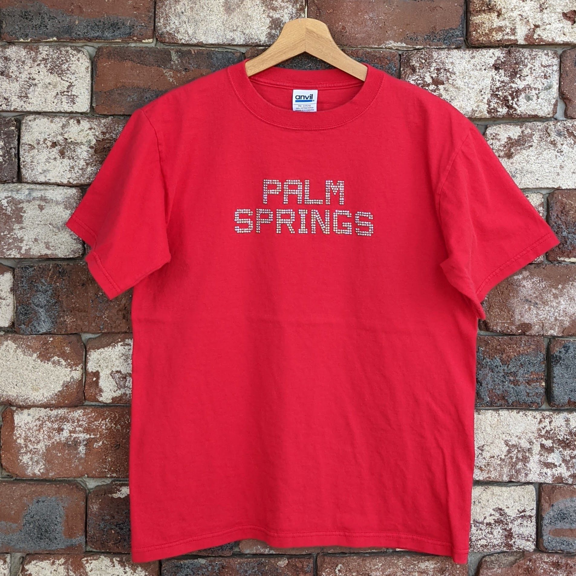 Vintage Palm Springs Bling T Shirt Hoodie, Sweatshirt | FlexRushtees.com
