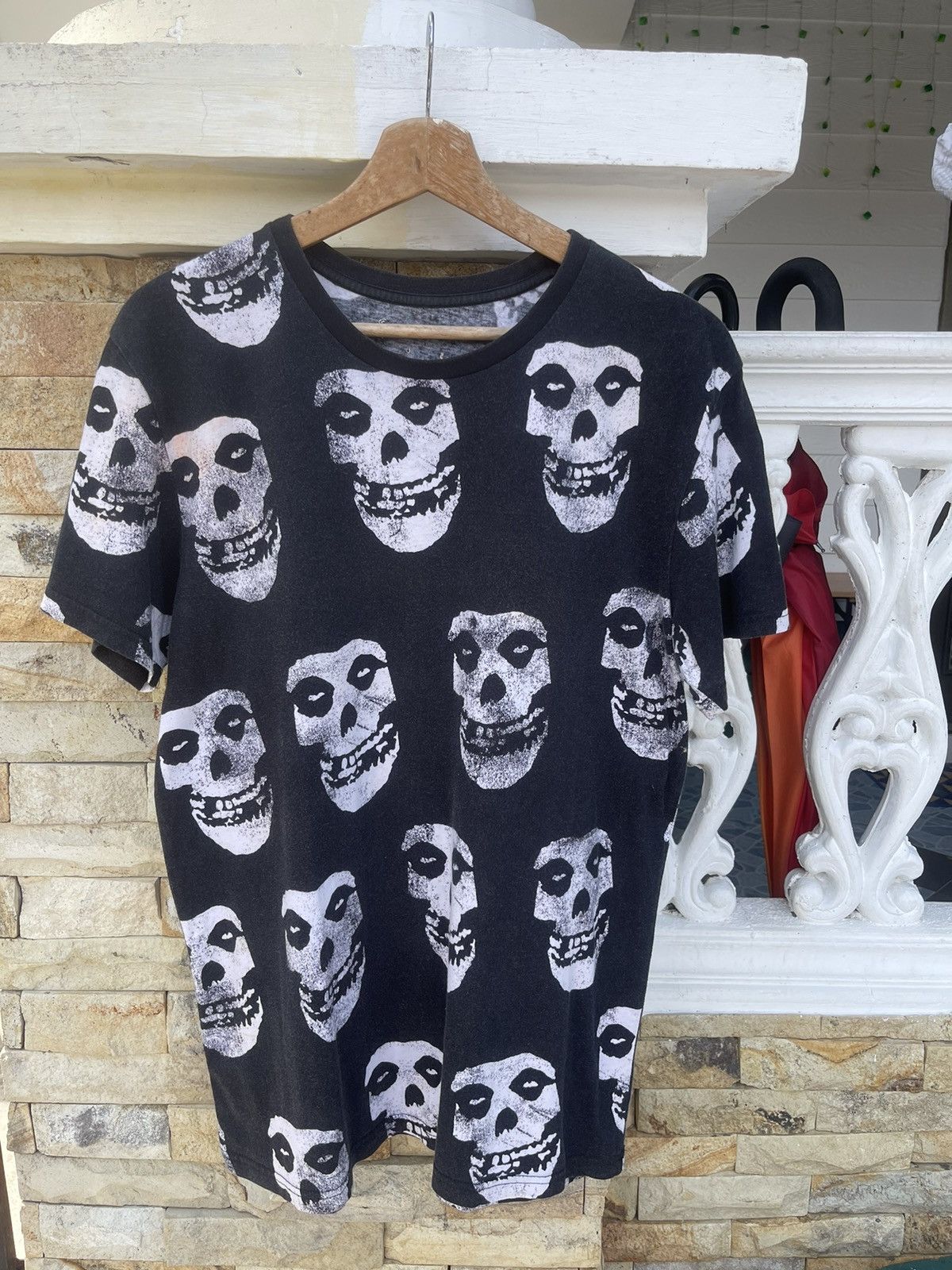 Misfits Last Drop Rare Misfits Full Print Band Tee