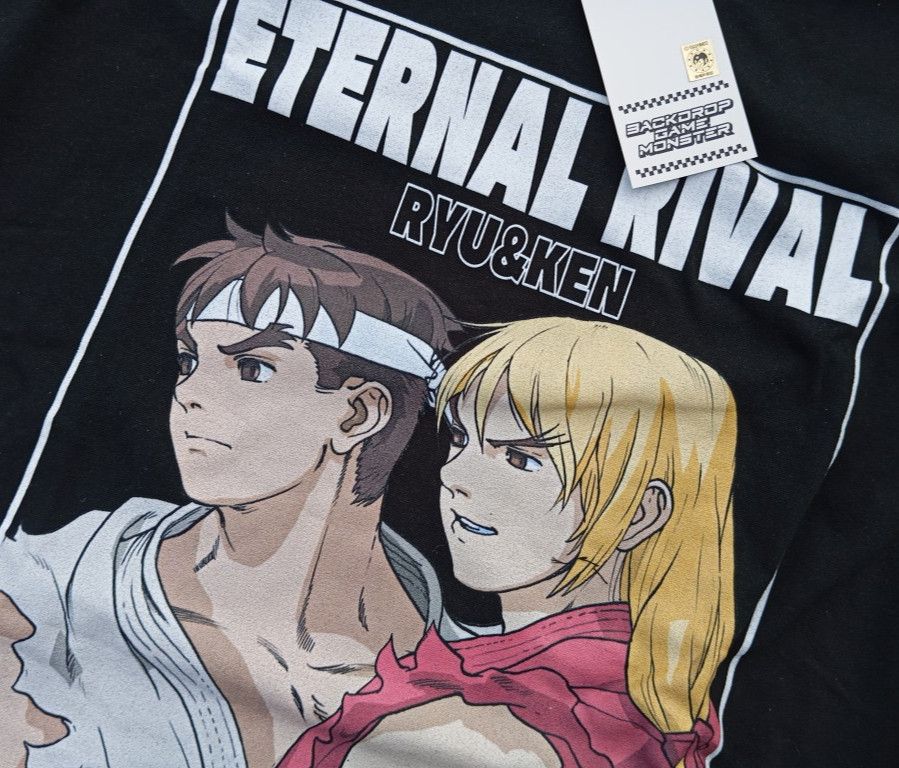Japanese Brand Nwt Ryu Vs Ken Street Fighter Capcom Tshirt