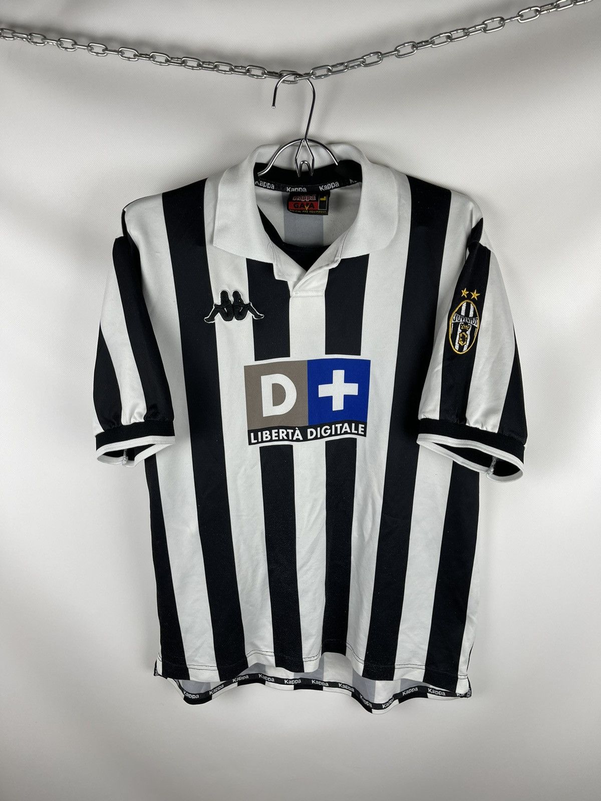 Kappa Juventus Vintage 1998 1999 Home Soccer Jersey Football Shirt