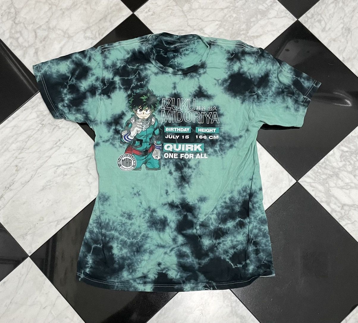 Other Vintage Izuku Midorya My Hero Academia Tie Dye T Shirt