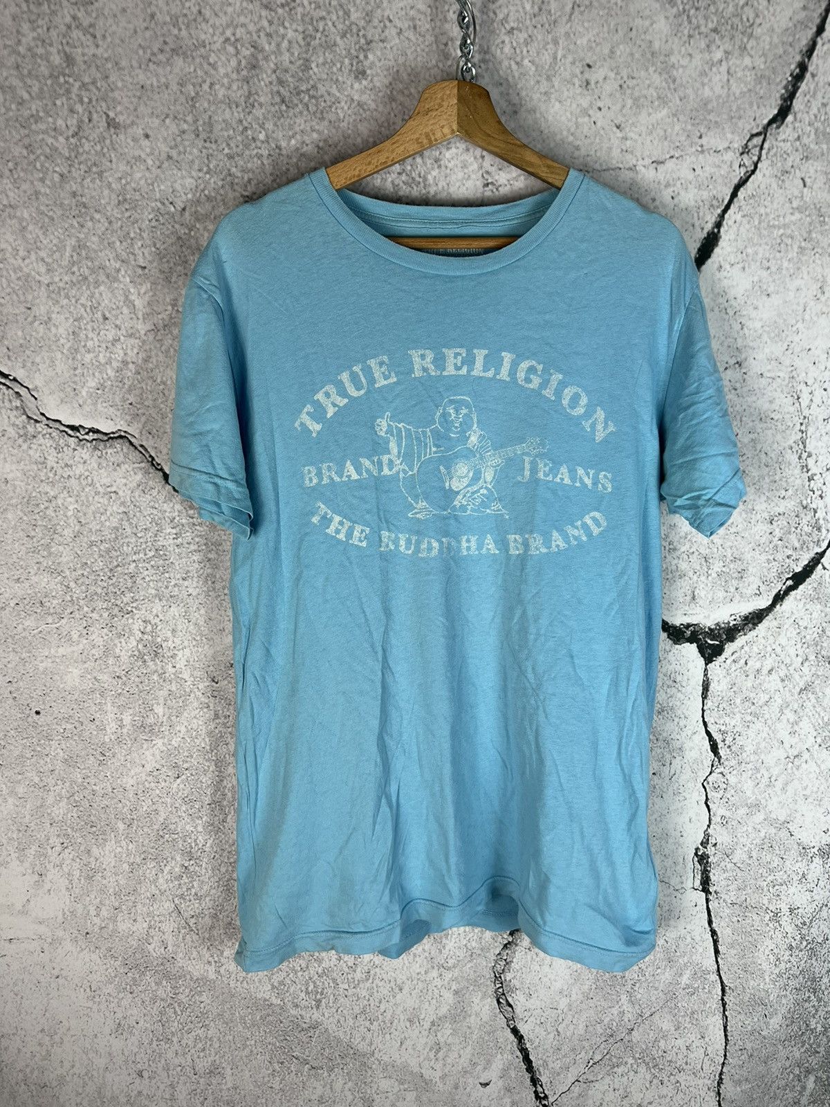 Religion Vintage True Religion T Shirt Big Logo Eagle Mens Size M Hoodie, Sweatshirt | FlexRushtees.com