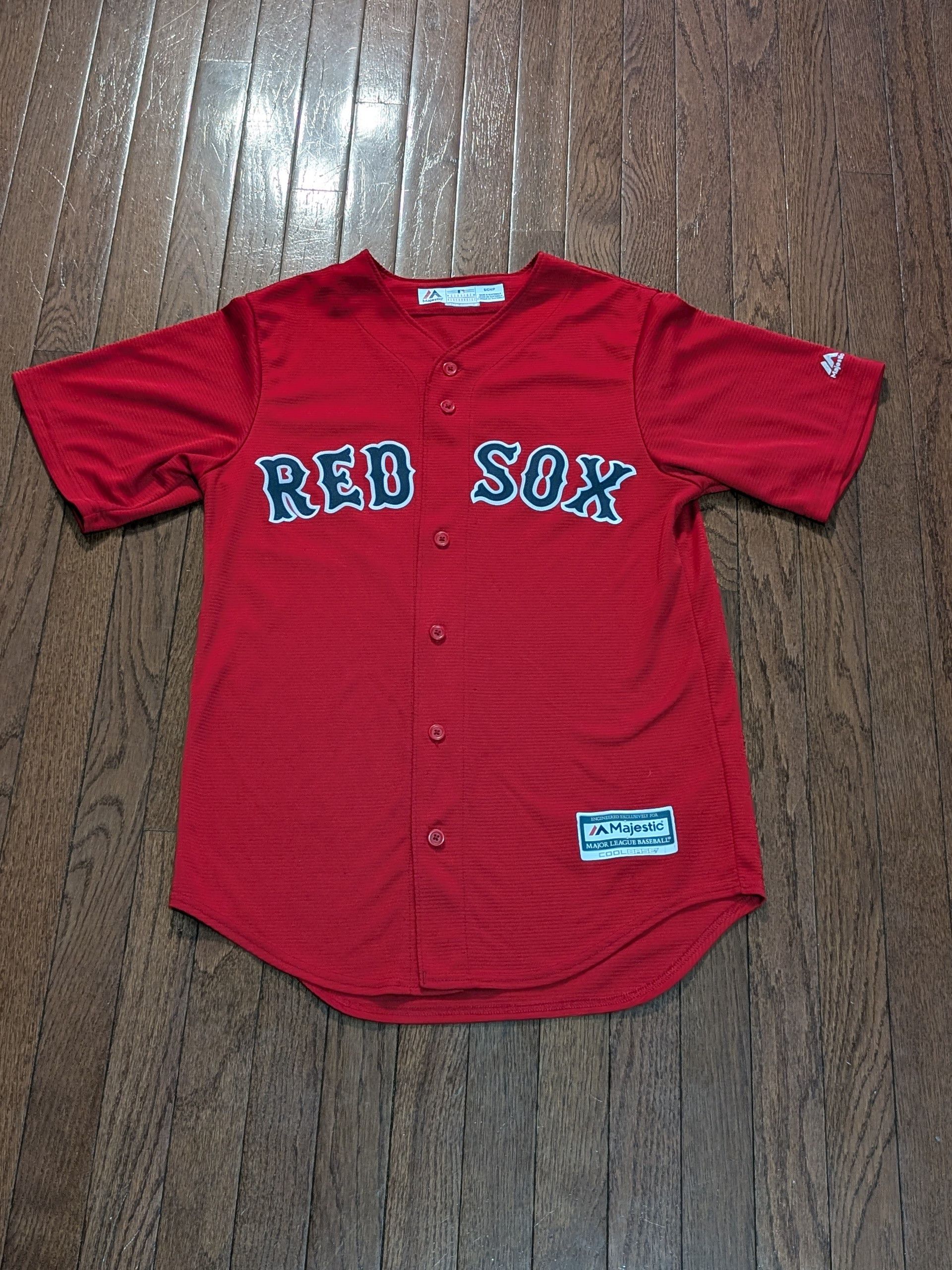 Majestic Boston Red Sox Majestic Cool Base Jersey Size S