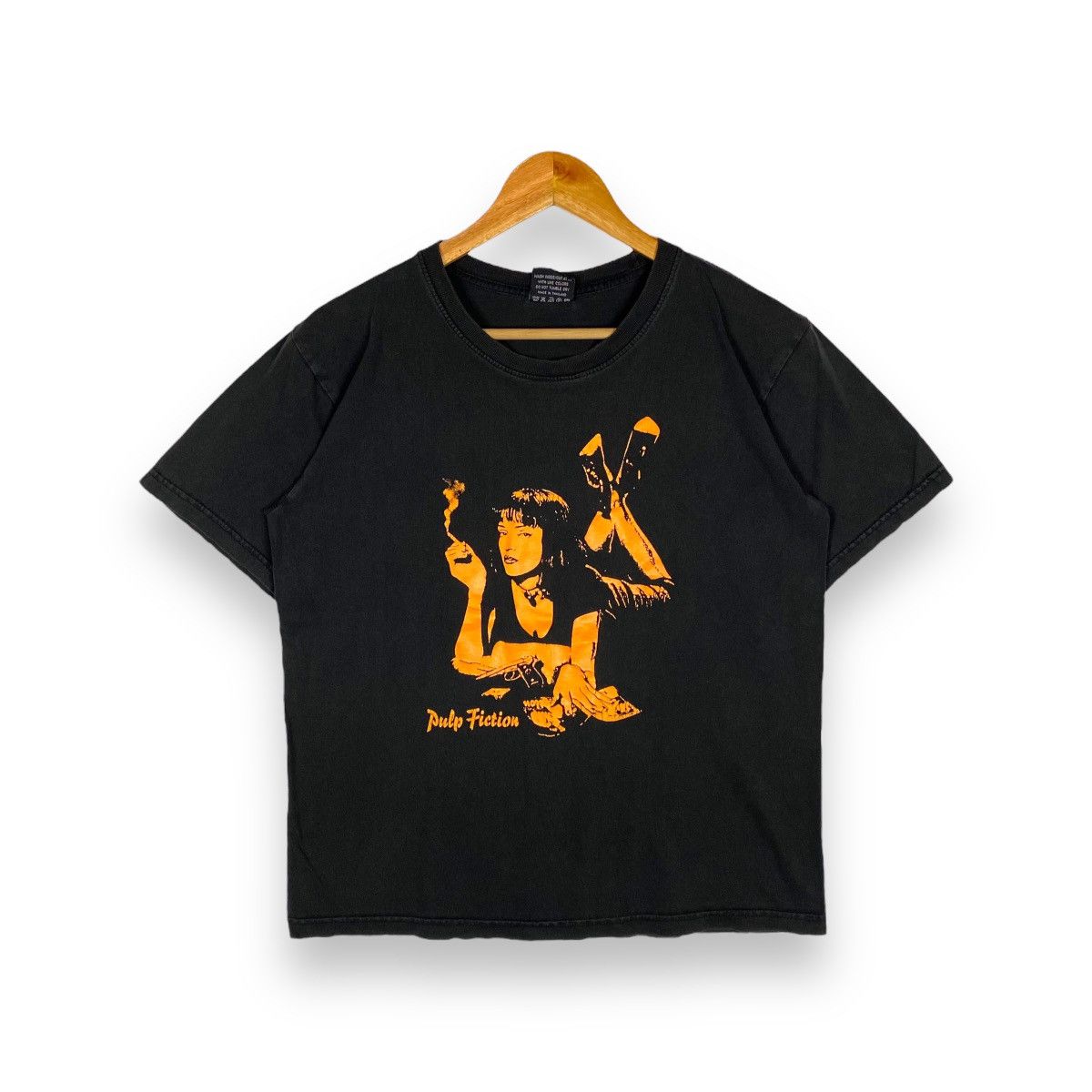 Vintage Pulp Fiction Movie Mia Wallace Printed Tee
