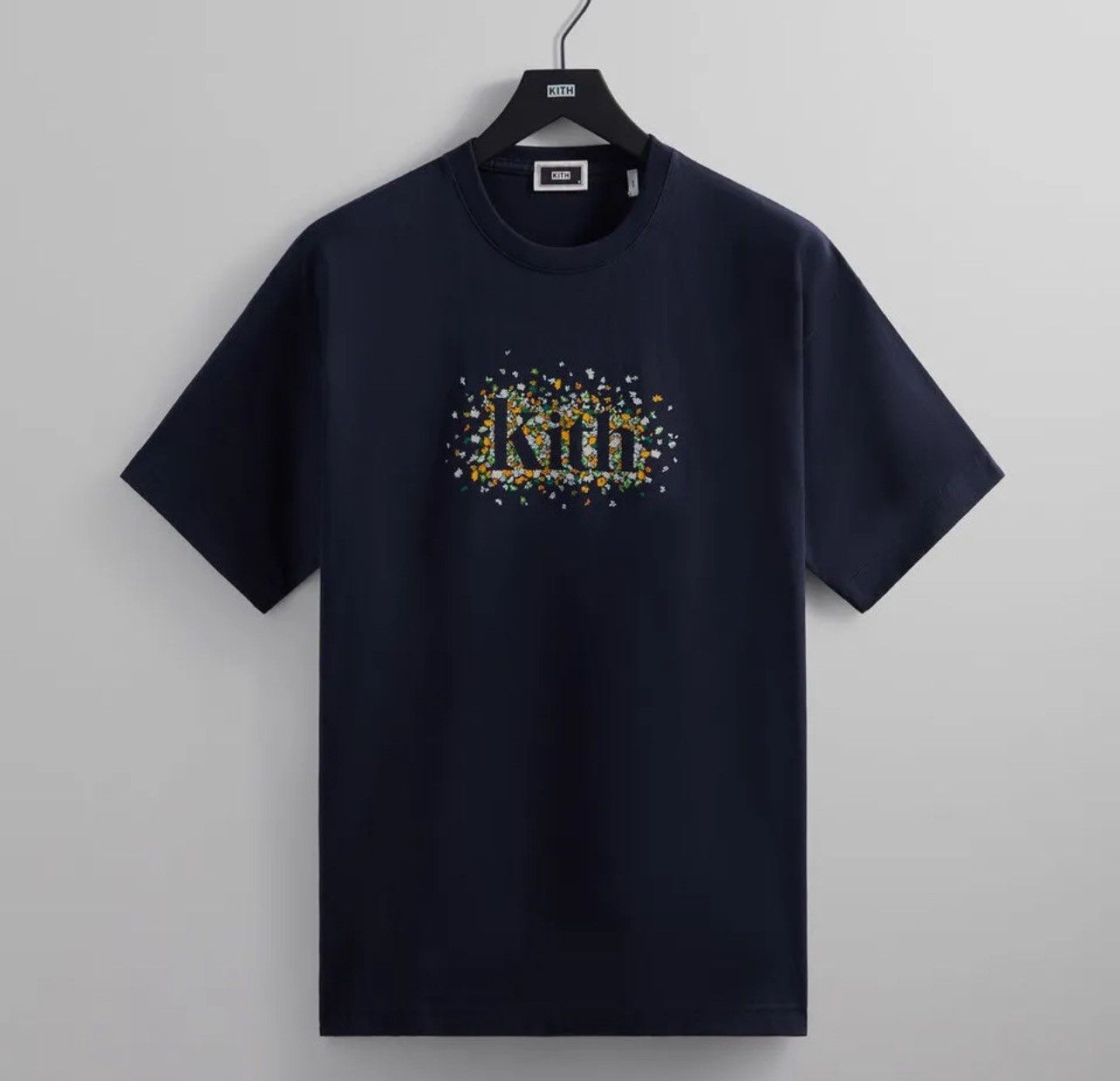 Kith Meadow Serif Tee Nocturnal T Shirt Men S Size Xl Hoodie, Sweatshirt | FlexRushtees.com