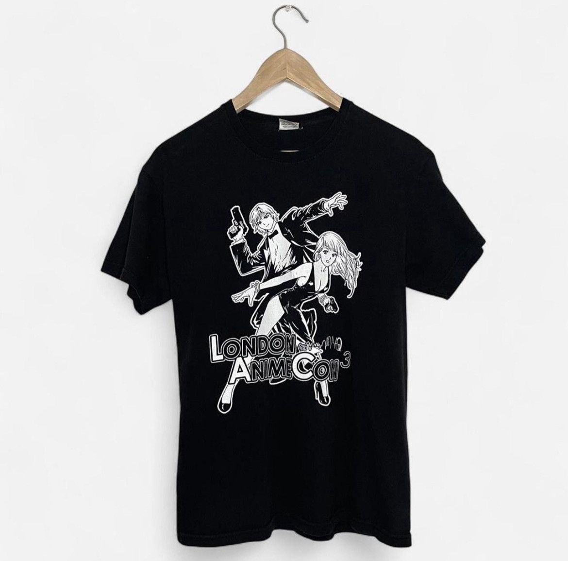 Anime Vintage 90s Early 00 S Screen Stars London Anime Con 3 Tee