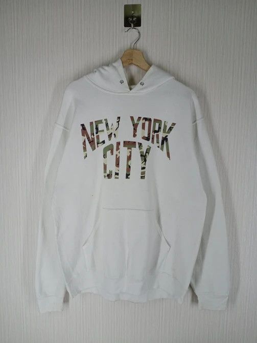 Vintage Jerzees New York City Hoodie Sweatshirt