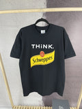 Screen Stars Vintage 90s Y2k Think Schweppes Tee Shirt