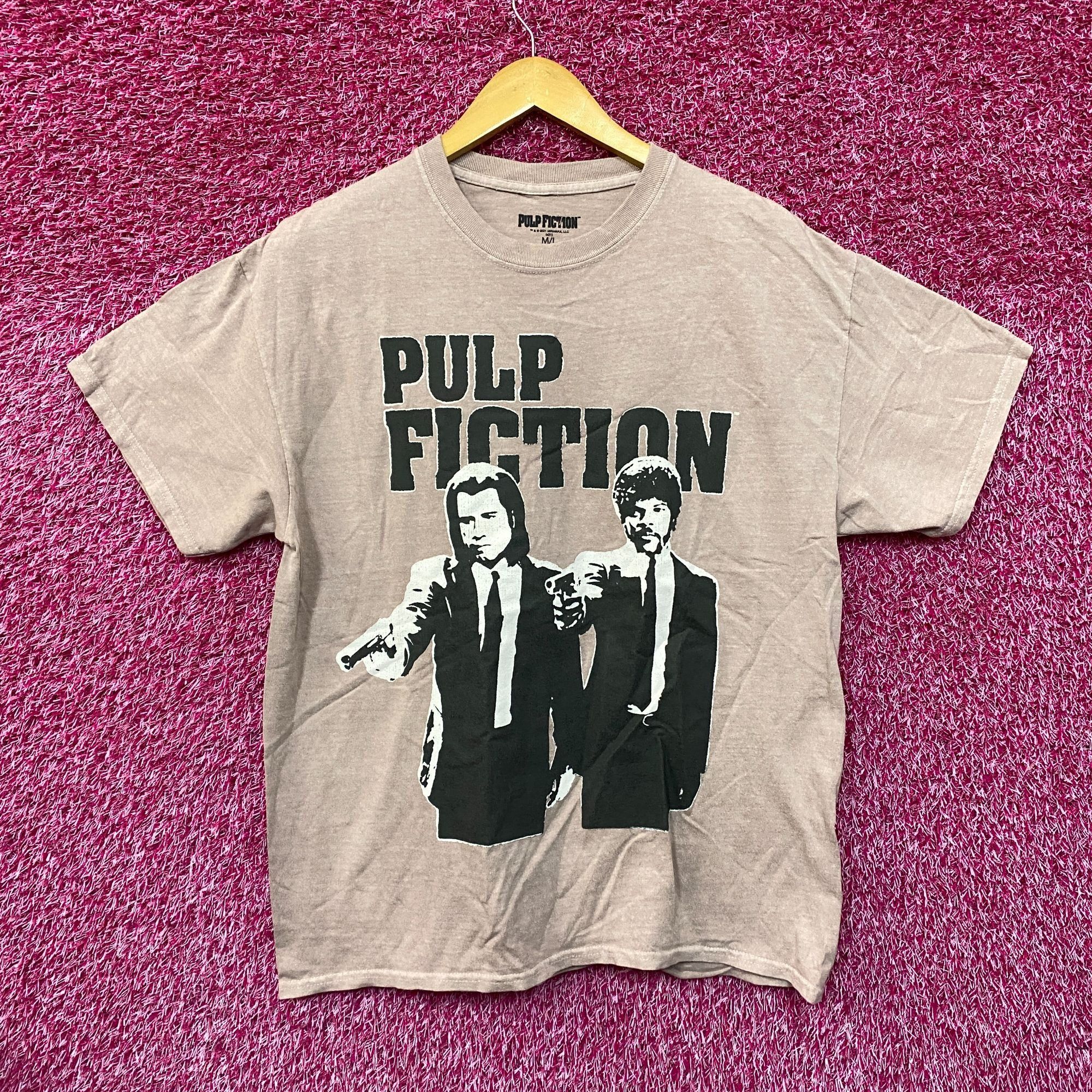 Vintage Pulp Fiction Vincent Jules Quentin Tarantino Movie Tee L