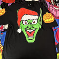 Asspizza Ass Pizza Green Goblin Christmas Themed Pumpkin T Shirt