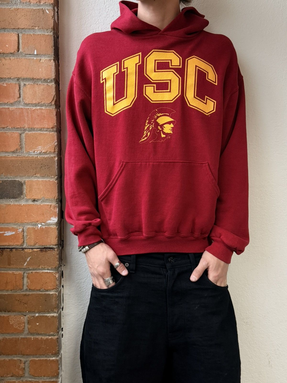 Russell Athletic Russel Usc Vintage Hoodie