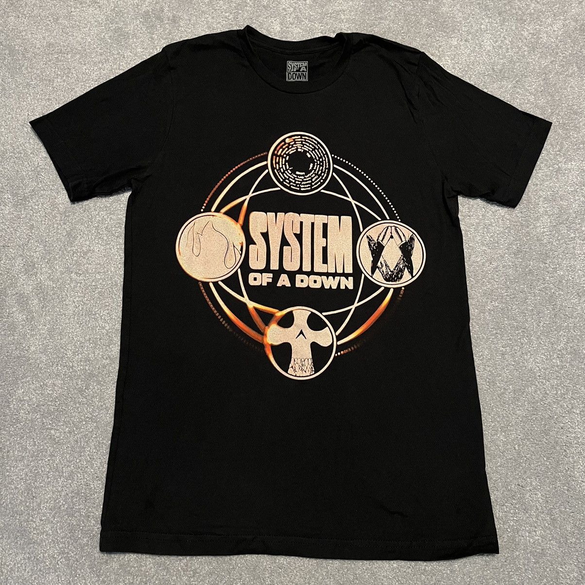 Vintage System Of A Down Steal This Album 4 Badge Logo Rare T Shirt Hoodie, Sweatshirt | FlexRushtees.com