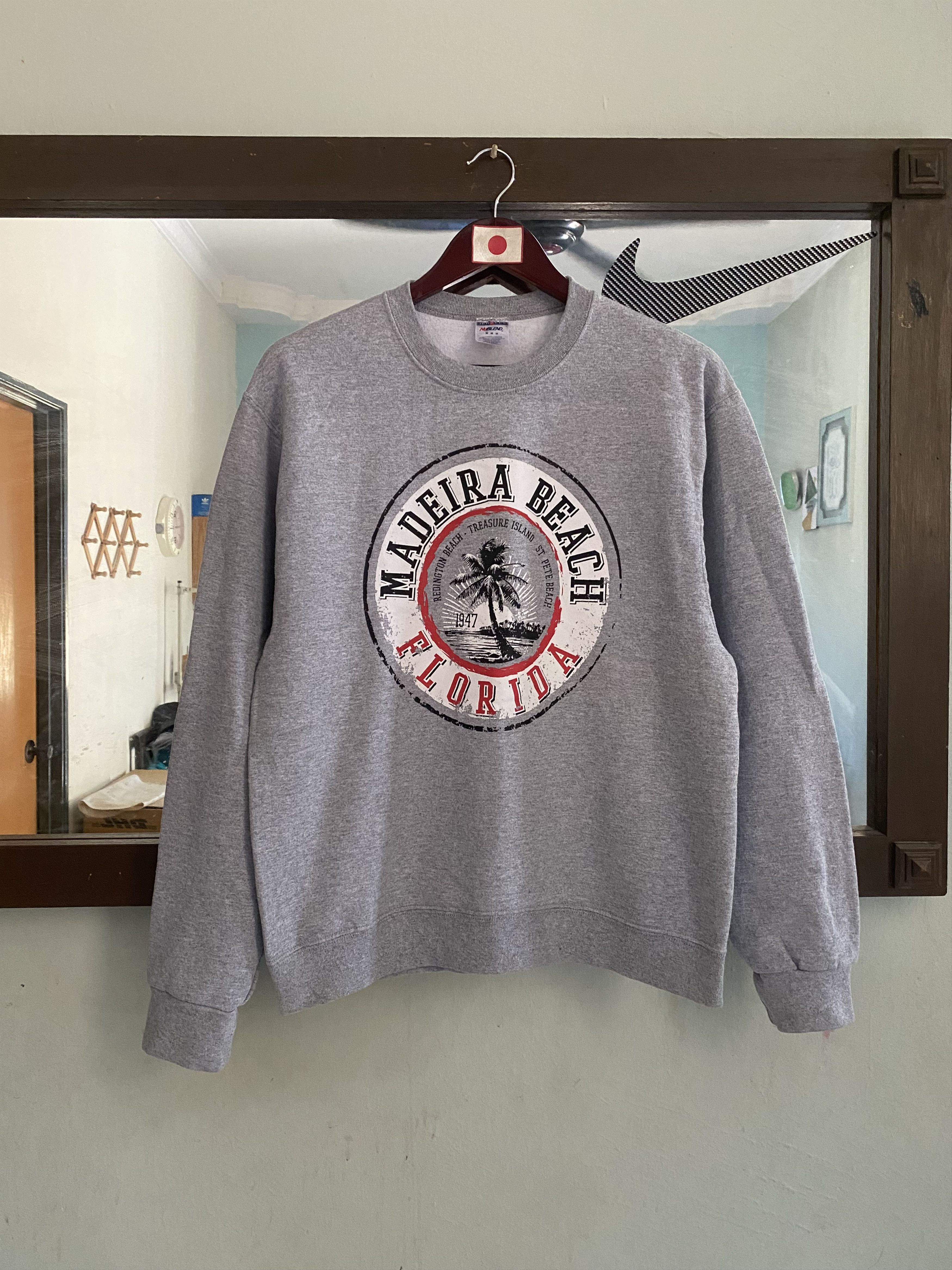 Vintage Jerzees Madeira Beach Florida Sweatshirt